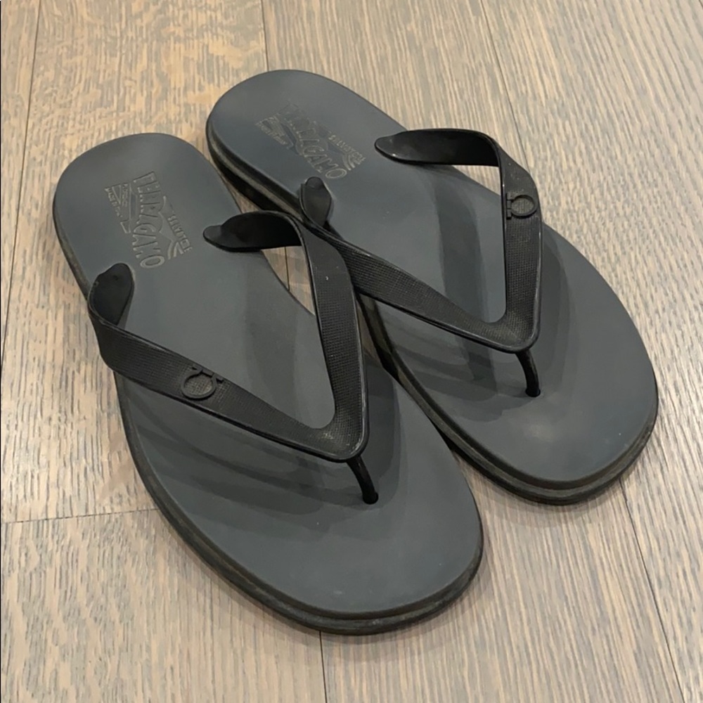 Mens ferrragamo flip flops